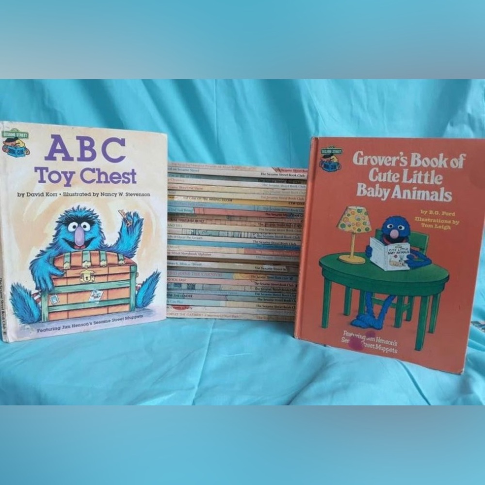 Vintage 1980’s Sesame Street Book Club